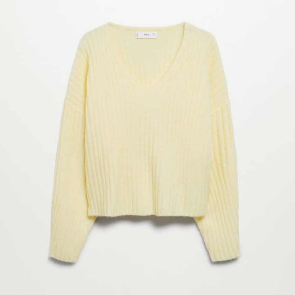 MANGO Ribbed knit sweater - Picture 4 of 5